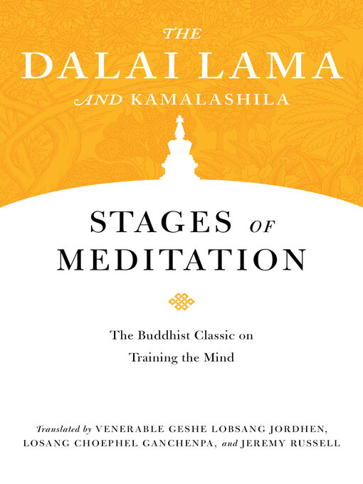Title details for Stages of Meditation by The Dalai Lama - Available